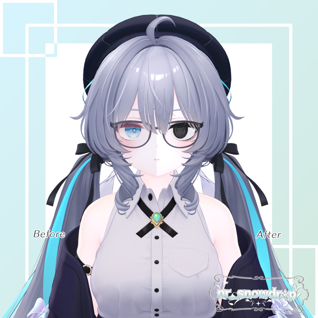 【Ramune(ラムネ)専用テクスチャ】病みぐる目 -Make&Eye Texture-