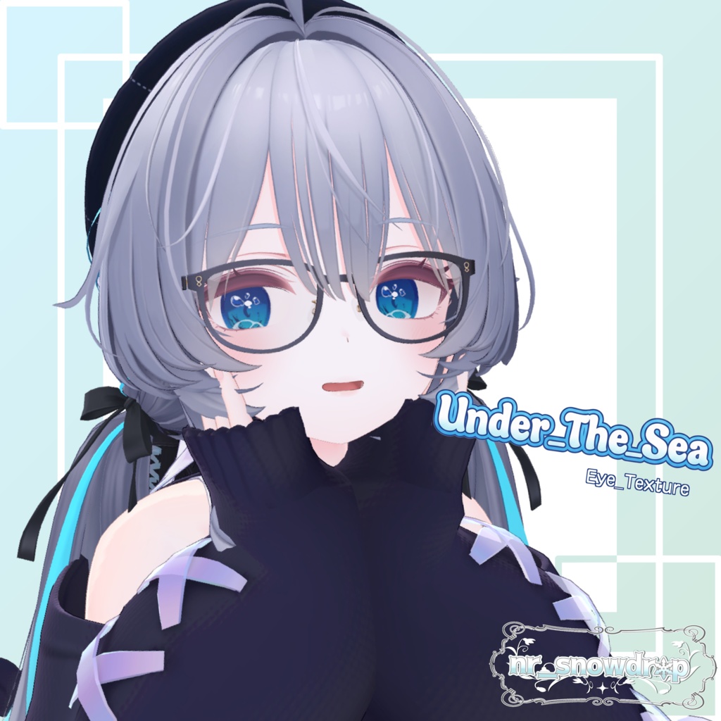 【Ramune(ラムネ)専用テクスチャ】ーUnder_The_Sea_EyeTextureー