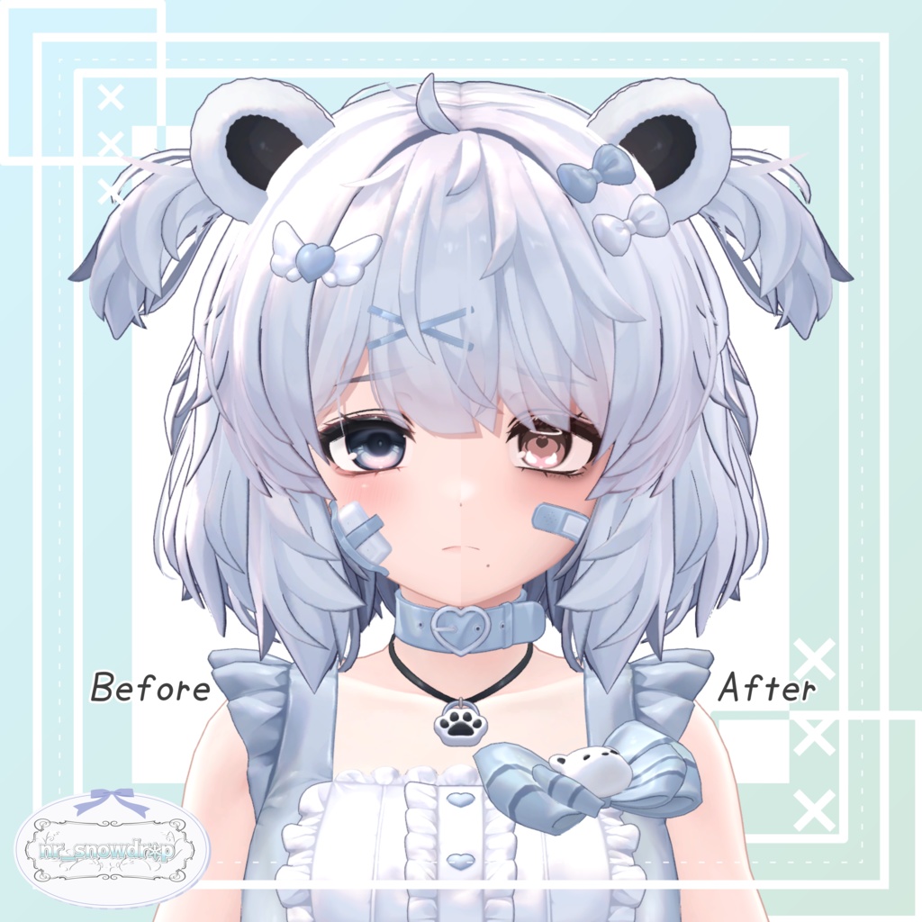 【Kumaly(クマリ)専用テクスチャ】とろあまキューピット -Make&Eye Texture-