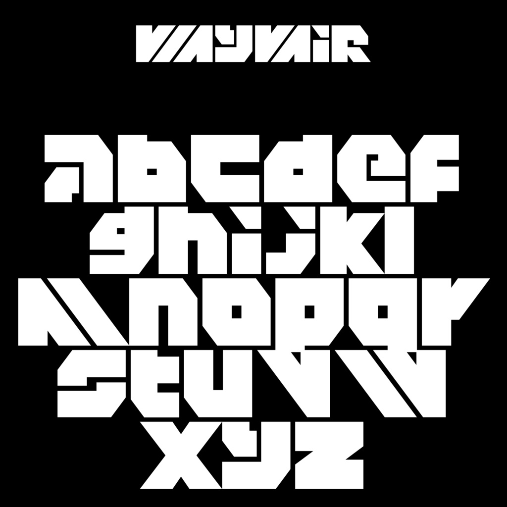 欧文フォント「Wayvair」 | Wayvair Font