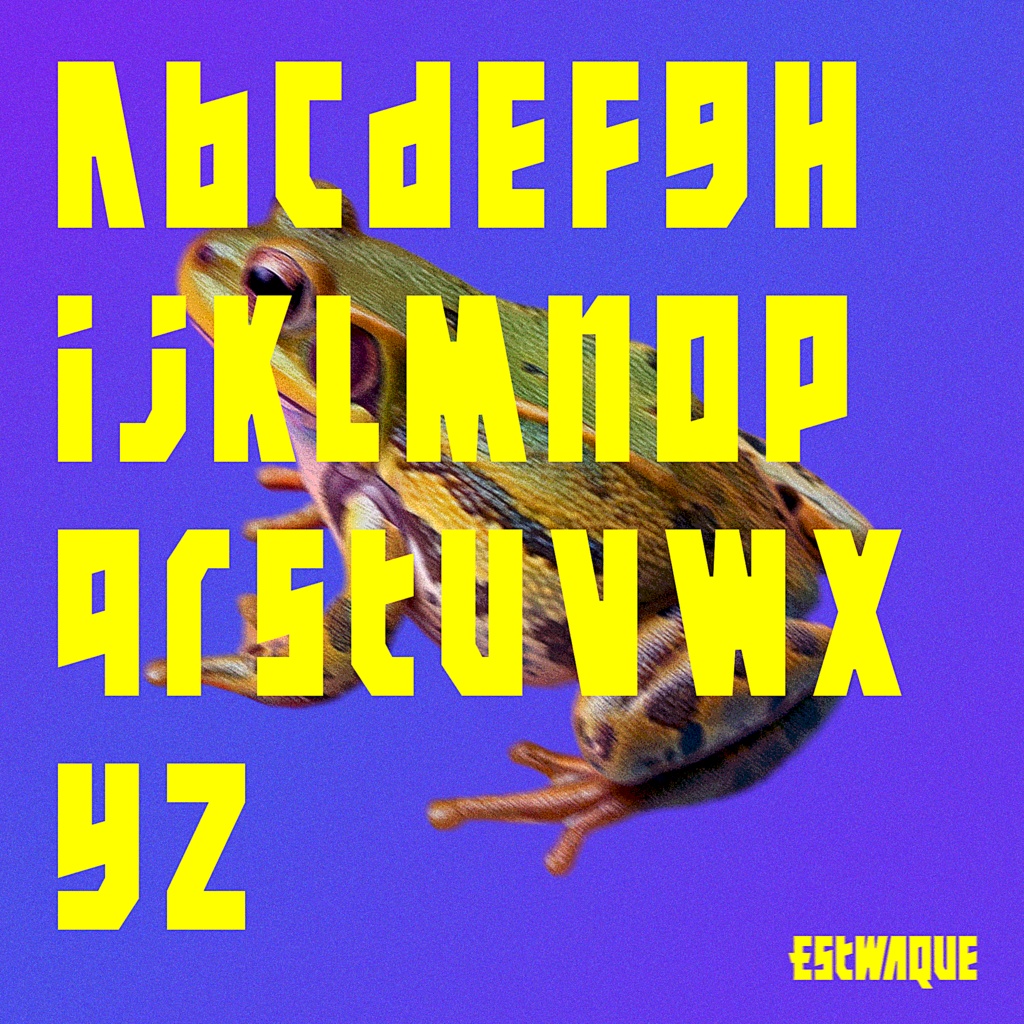 欧文フォント「Estowaque」 | Estowaque Font