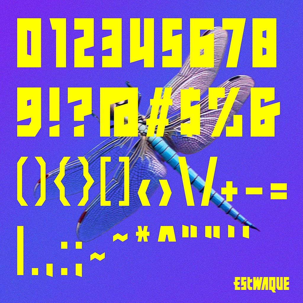 欧文フォント「Estowaque」 | Estowaque Font