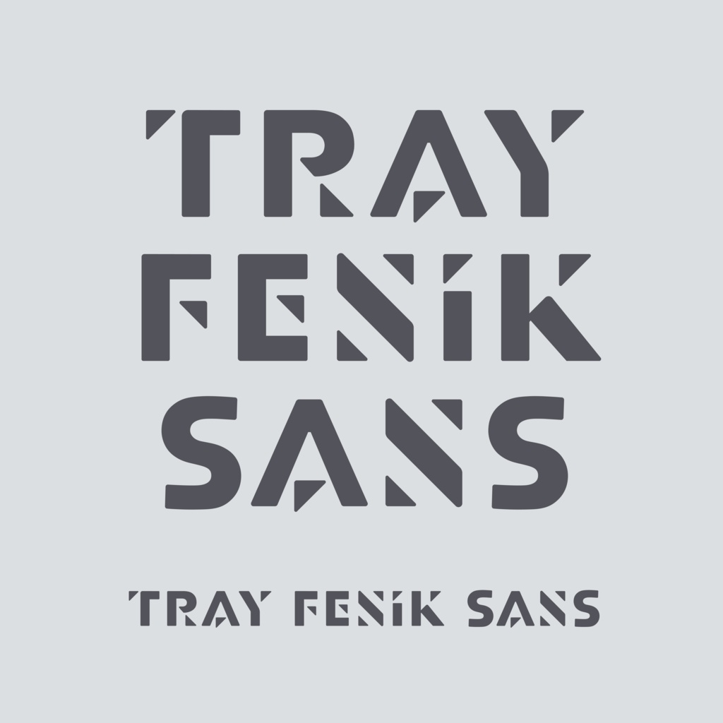 欧文フォント「Tray Fenik Sans」