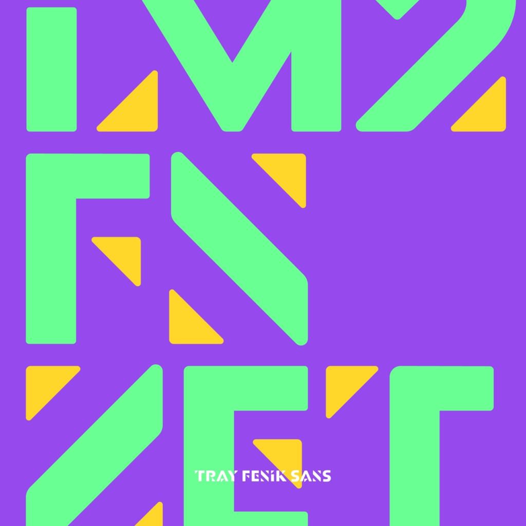 欧文フォント「Tray Fenik Sans」 | Tray Fenik Sans Font