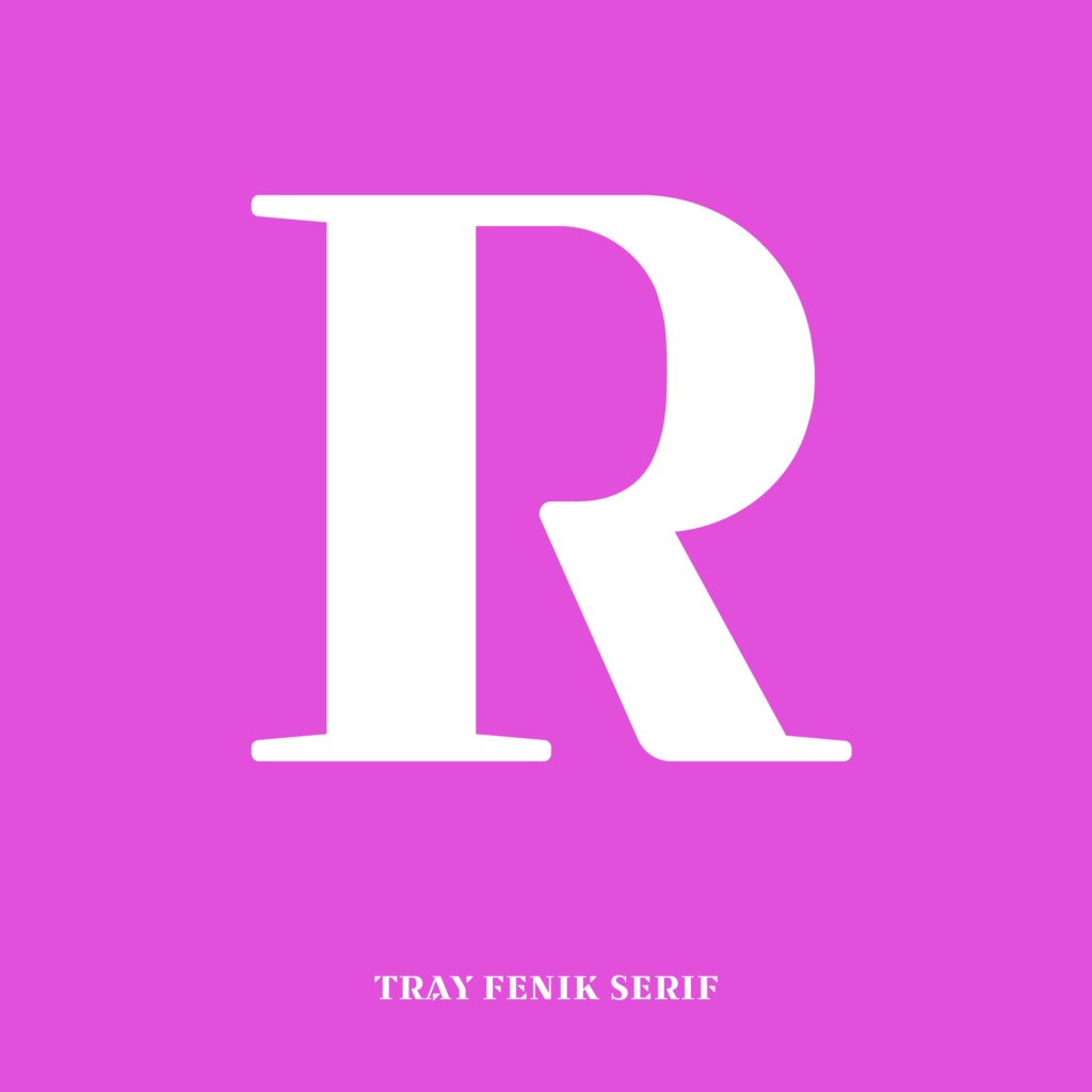 欧文フォント「Tray Fenik Serif」 | Tray Fenik Serif Font