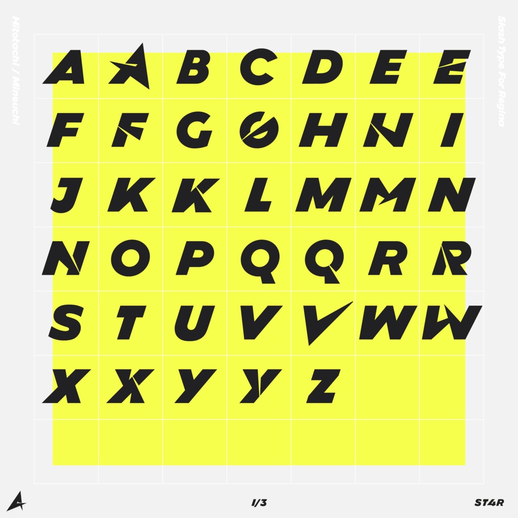 欧文フォントファミリー「Slash Type For Regina」 | Slash Type For Regina Font Family