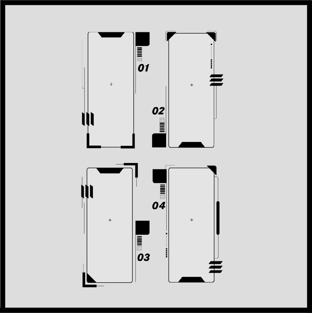 【TRPG】サイバーなコマ置き場素材【ココフォリア素材】