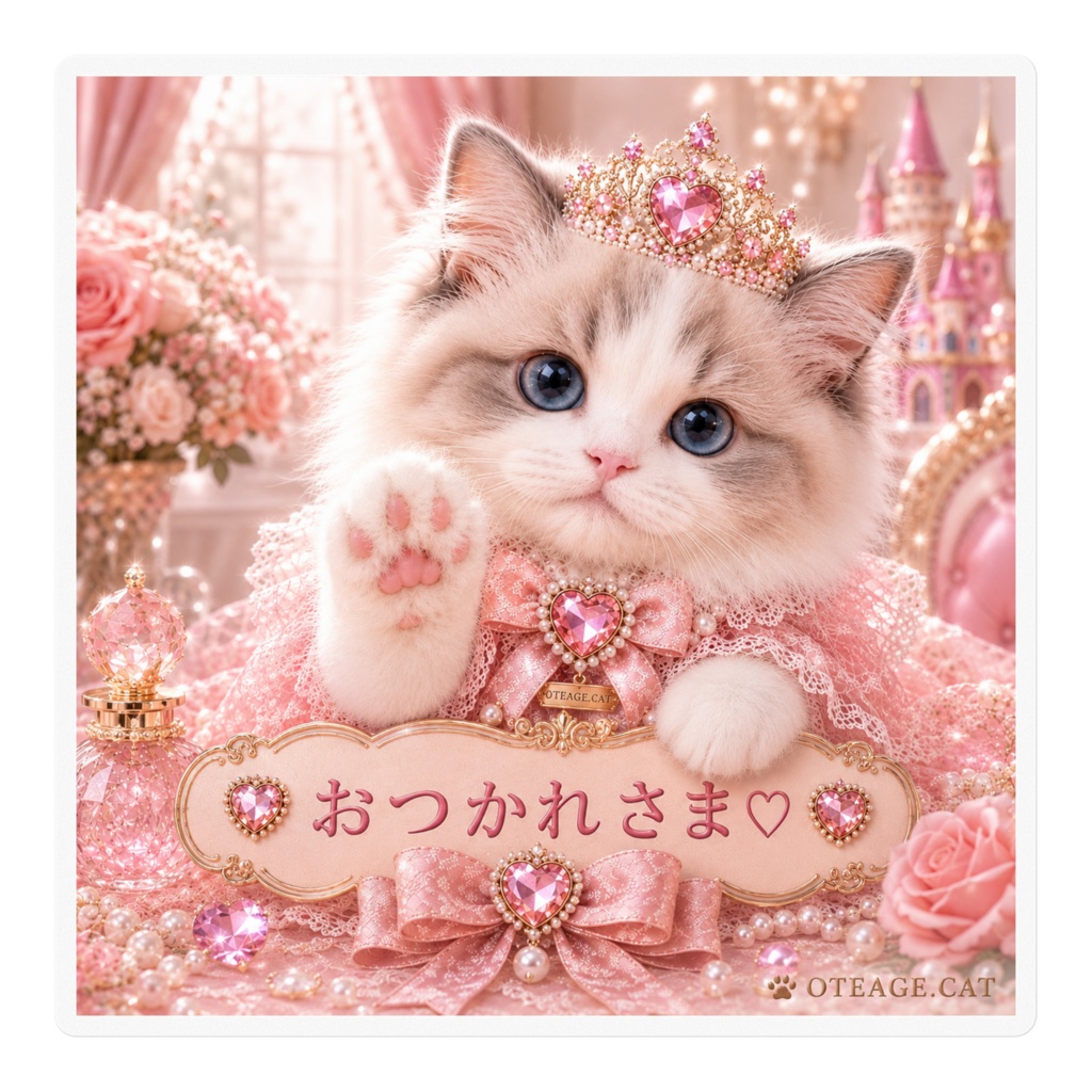 おてあげ姫ステッカー