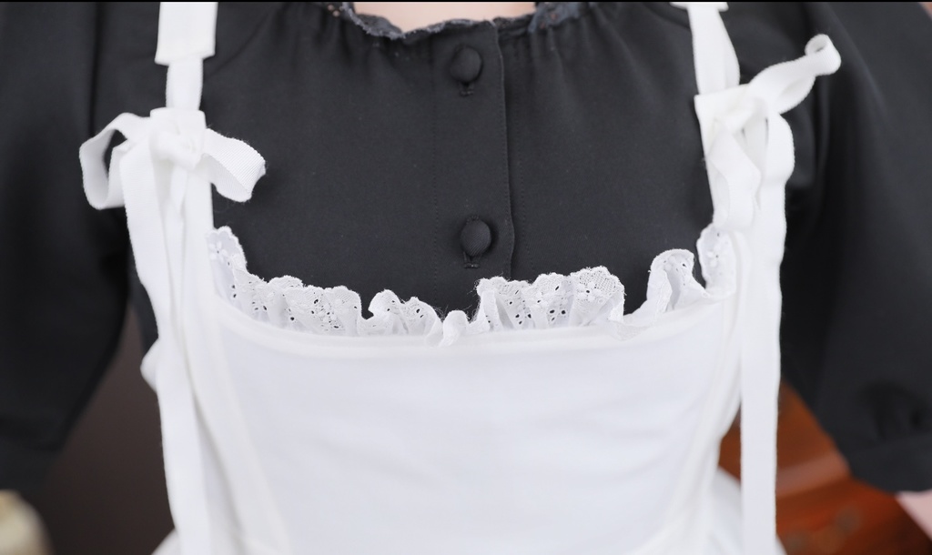 ☆ひよこ家オリジナルデザインメイド服(リボンエプロン)