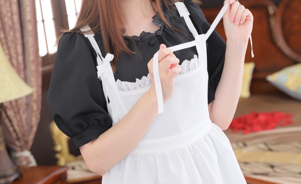 ☆ひよこ家オリジナルデザインメイド服(リボンエプロン)