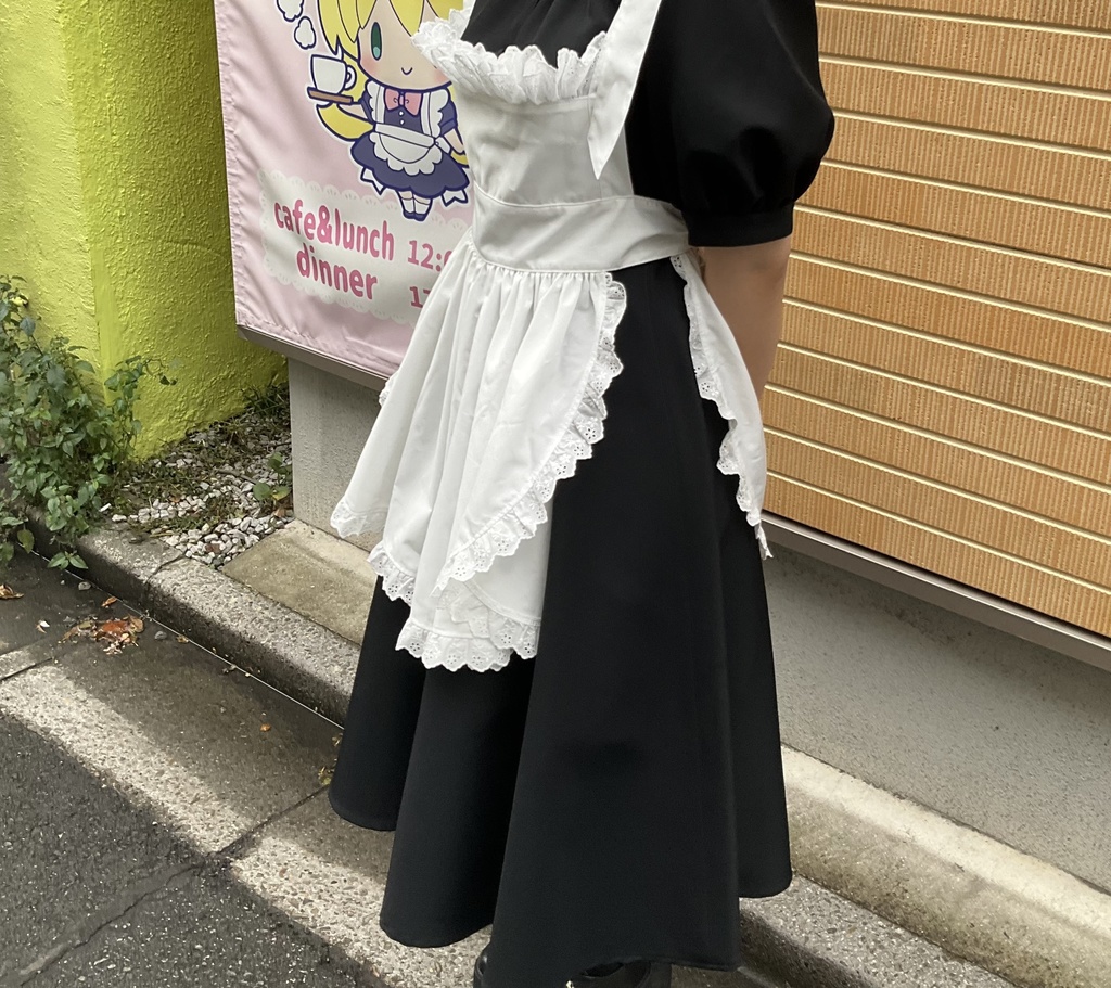 22周年モデル⭐️新作メイドエプロンのセット