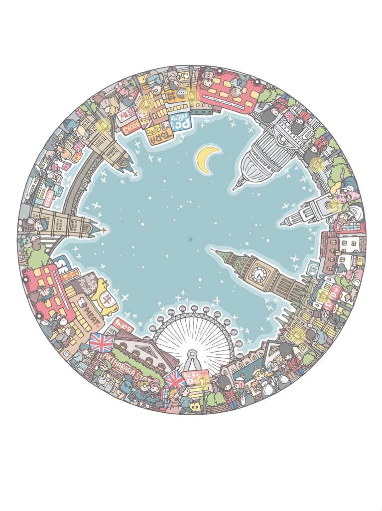 オリジナル三段トレイ(ケーキスタンド)