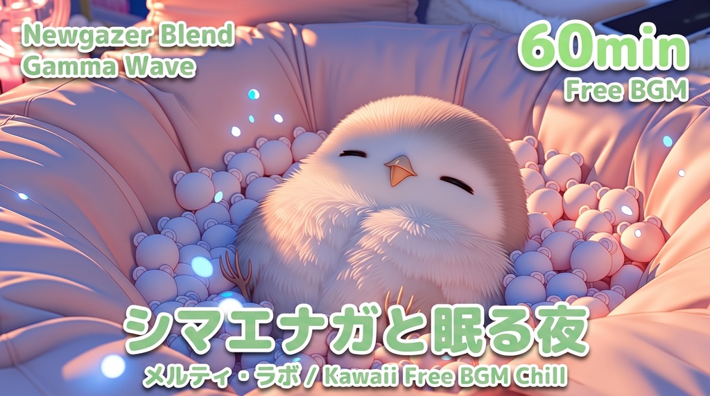 【フリーBGM】心が落ち着くゆるふわニューゲイザーLo-fi（配信用・作業用MP3）