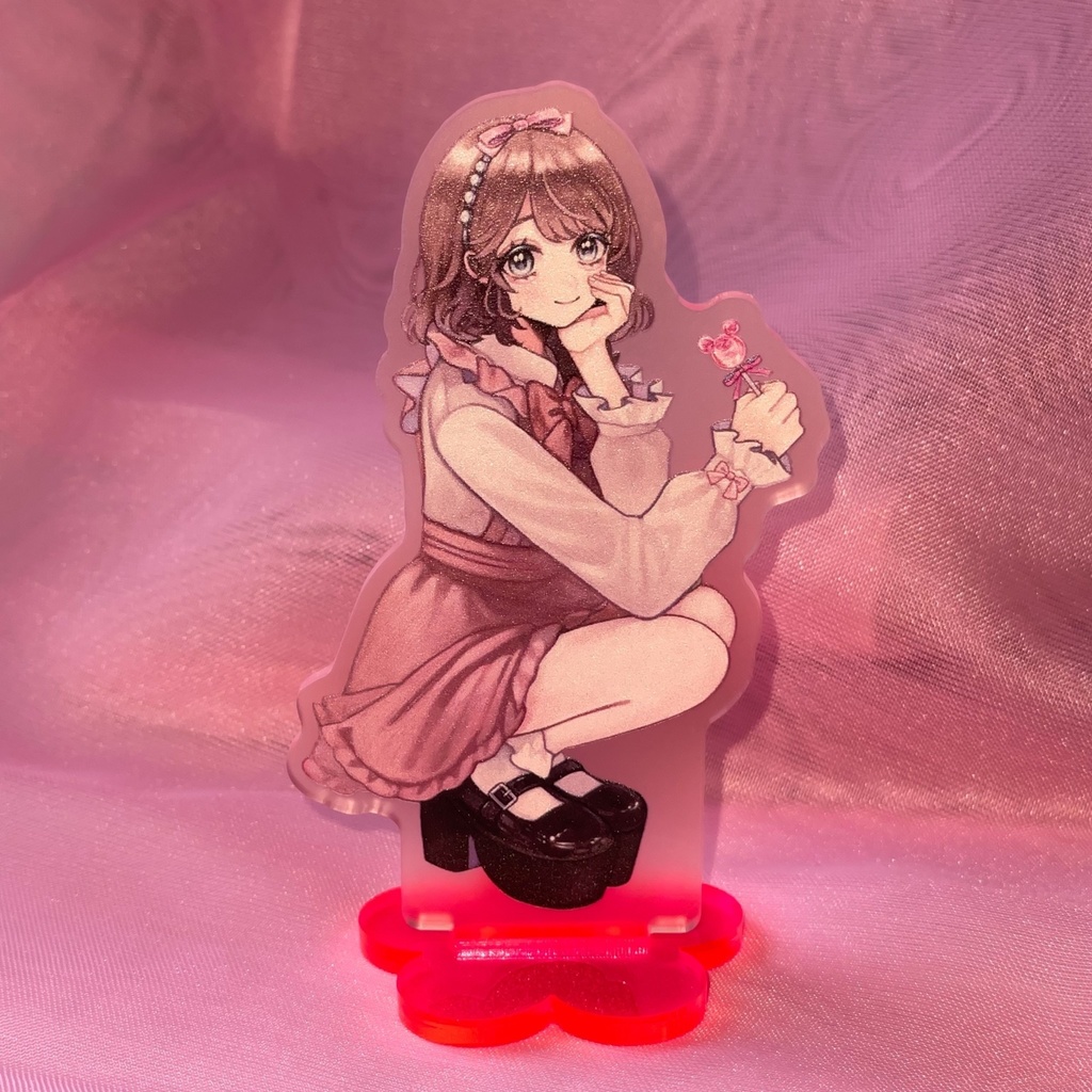 アクリルスタンド　おすわり姫野ちゃん