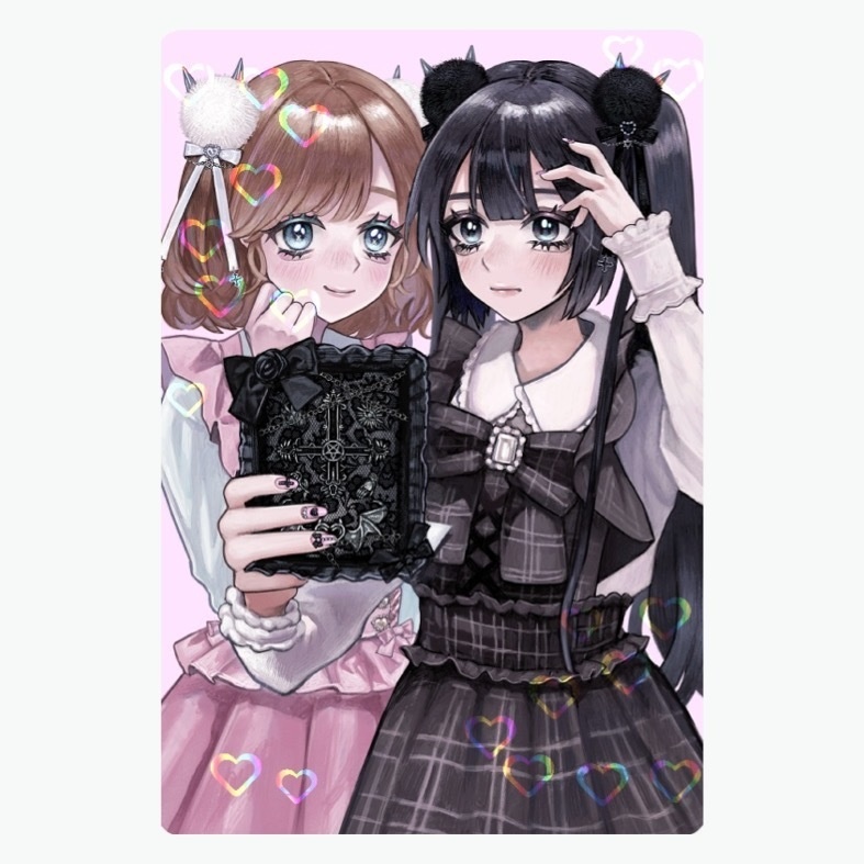 ひめしゅう　クリアポストカード