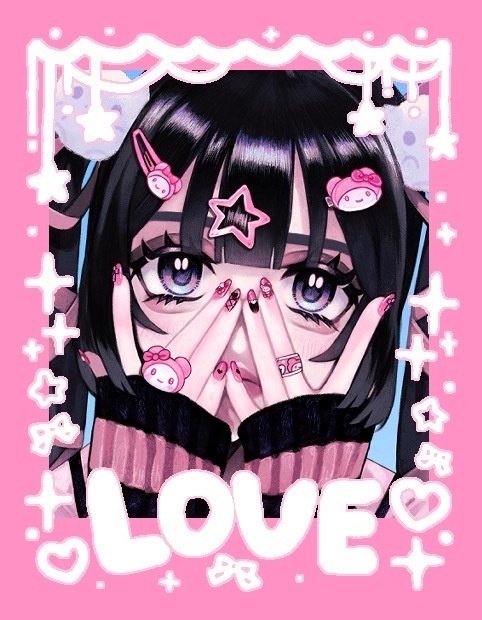 ステッカー　ミニ　秋ちゃん　キラキラ