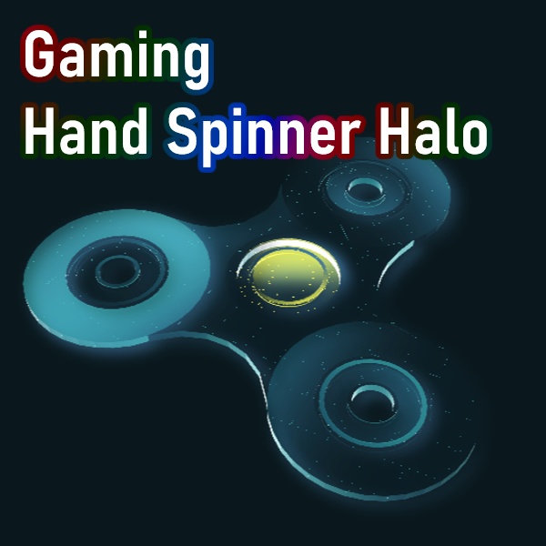 Gaming Hand Spinner Halo