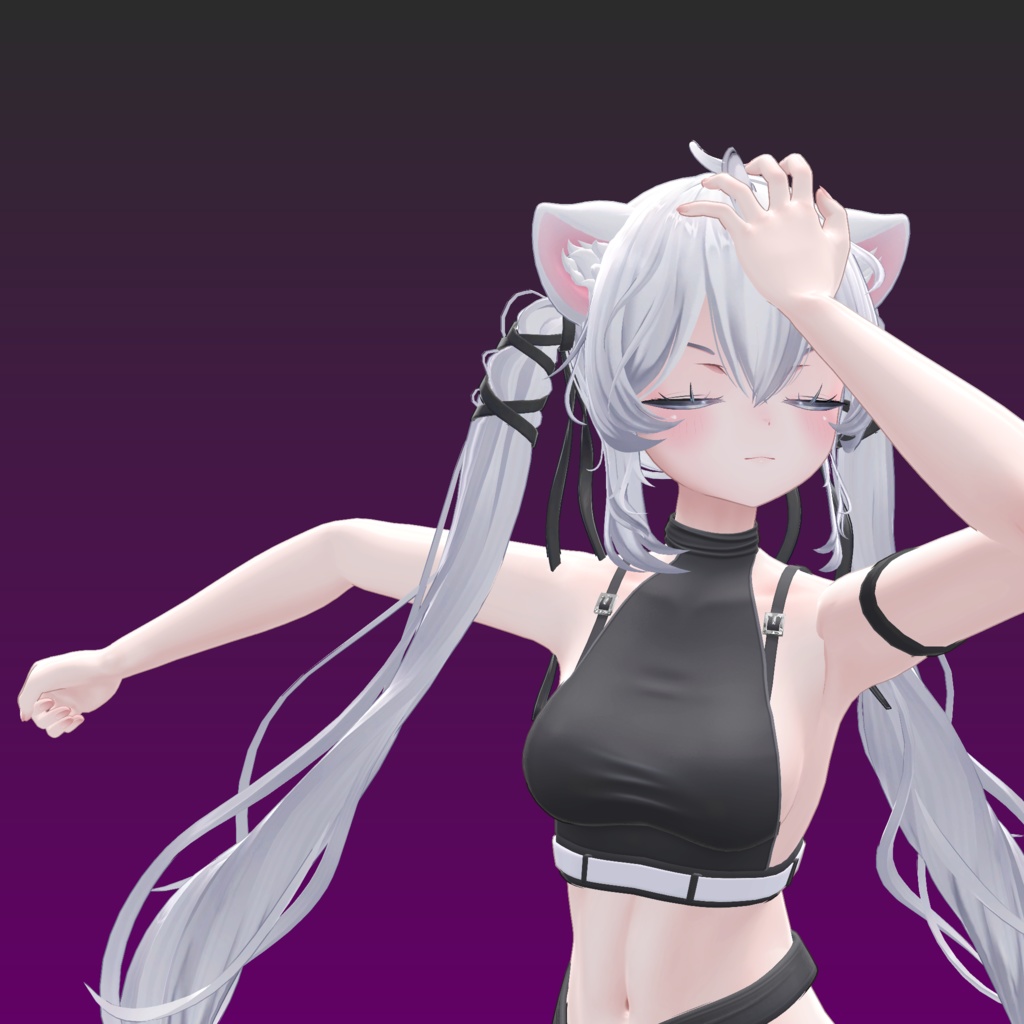 髪かきあげるやつ