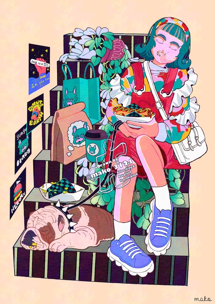 額付き ジークレープリント