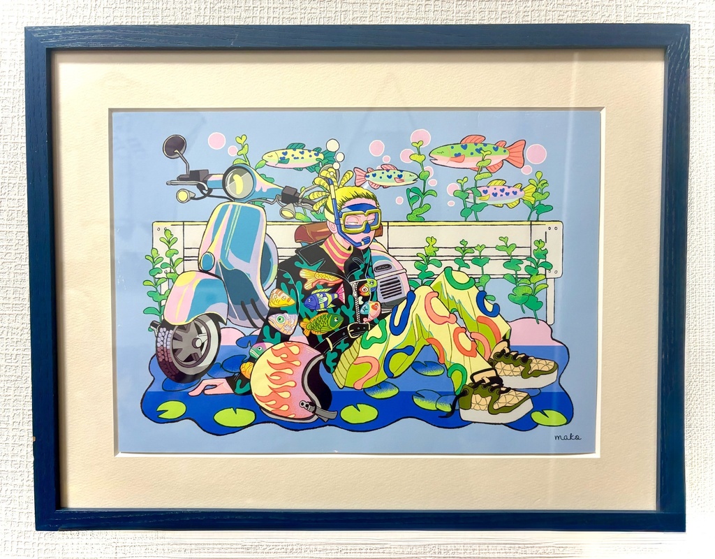 額付き ジークレープリント