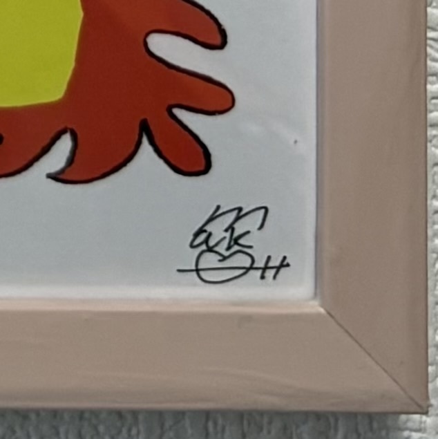 オリジナルイラスト 額装アート(スクエア)「猫と晩酌」