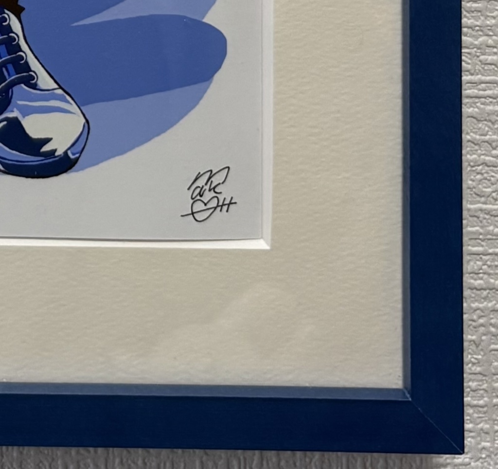 オリジナルイラスト ジークレープリント(太子サイズ)「Mr.Whiteday」