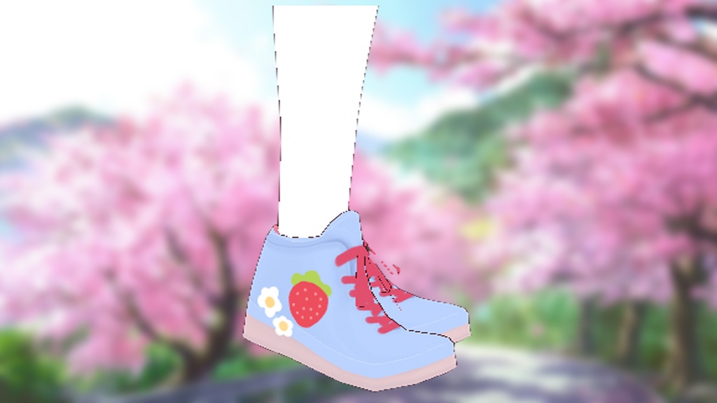 Vroid- 💟Zapatitos De Fresa🍓