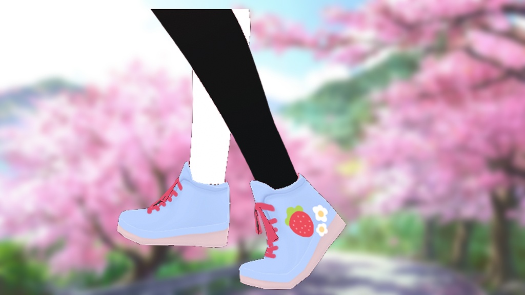 Vroid- 💟Zapatitos De Fresa🍓