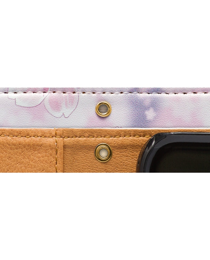 Kurage 手帳型iPhoneケース(ベルトなし) 【Deep Sea Friends】