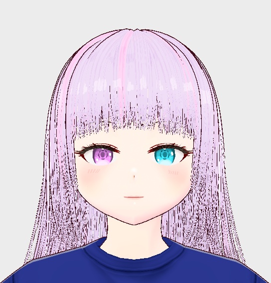 【VRoid】※無料※色調整出来るロボっぽい瞳【瞳テクスチャ】