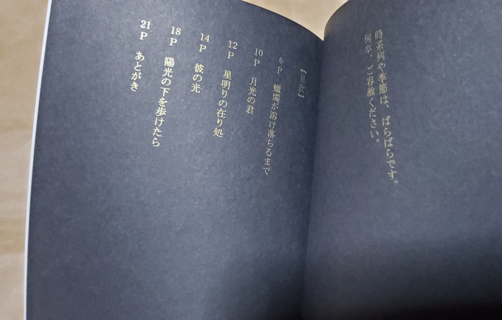 慶直短編集-灯光-(匿名配送不可)