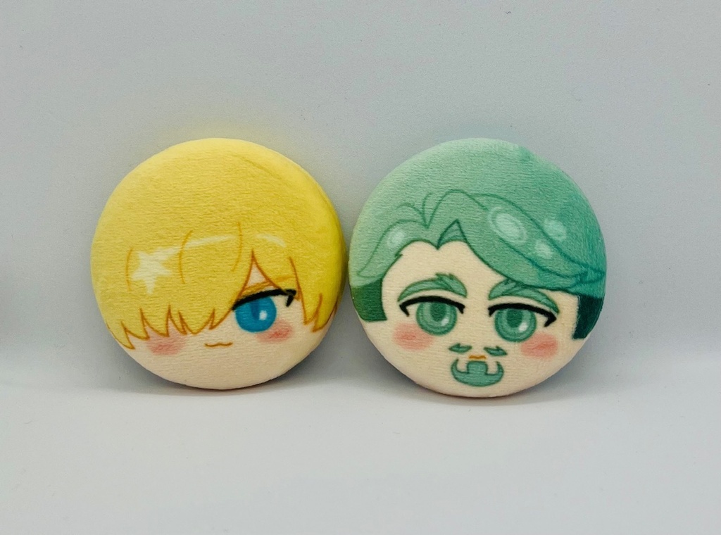 もふもふマヴぬいぐるみ缶バッジ（2個セット）