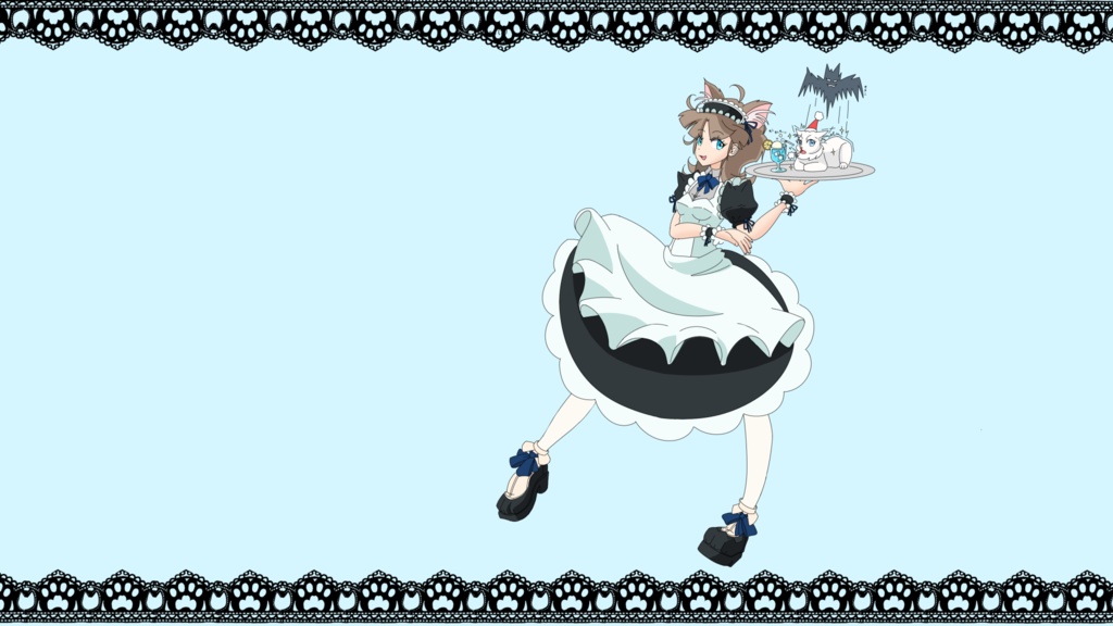 「めいどちゃん」 フィギュア 3Dプリンター用 STLデータ