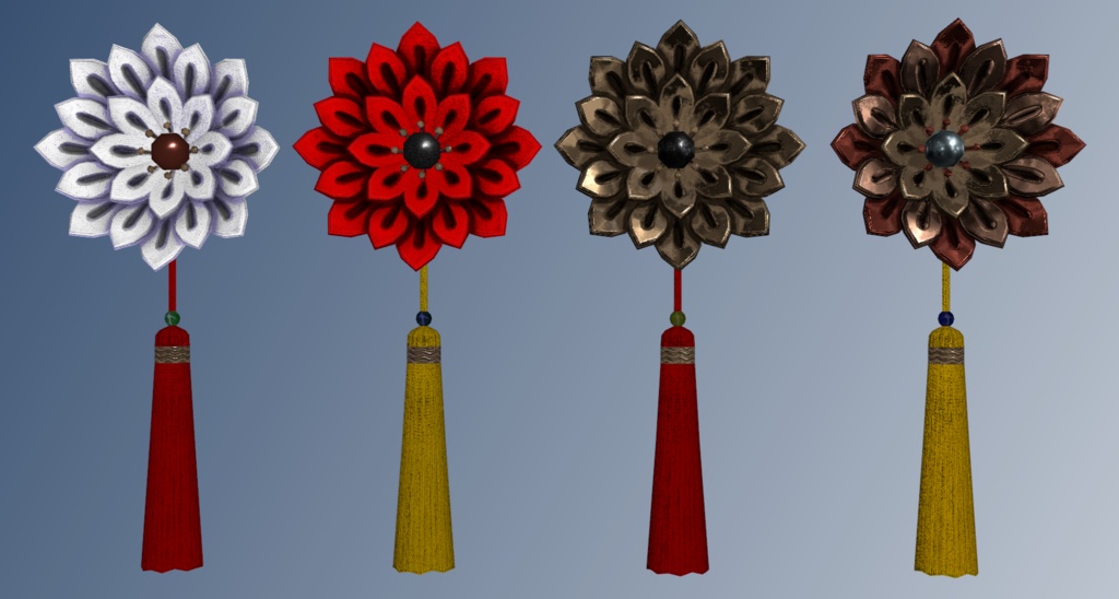 「髪飾り」MA対応