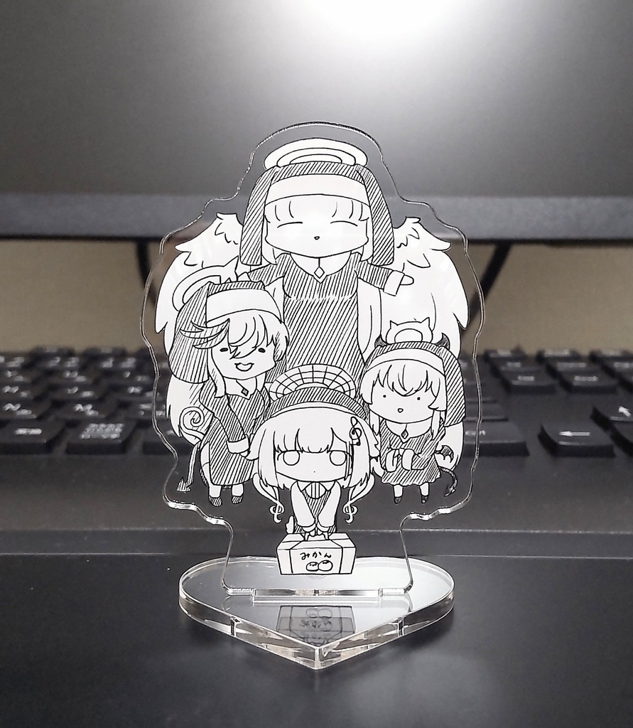 ちょい大きいアクリルスタンド 愛の教会