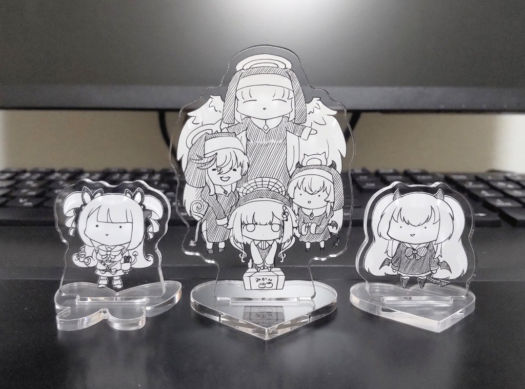 ちょい大きいアクリルスタンド 愛の教会