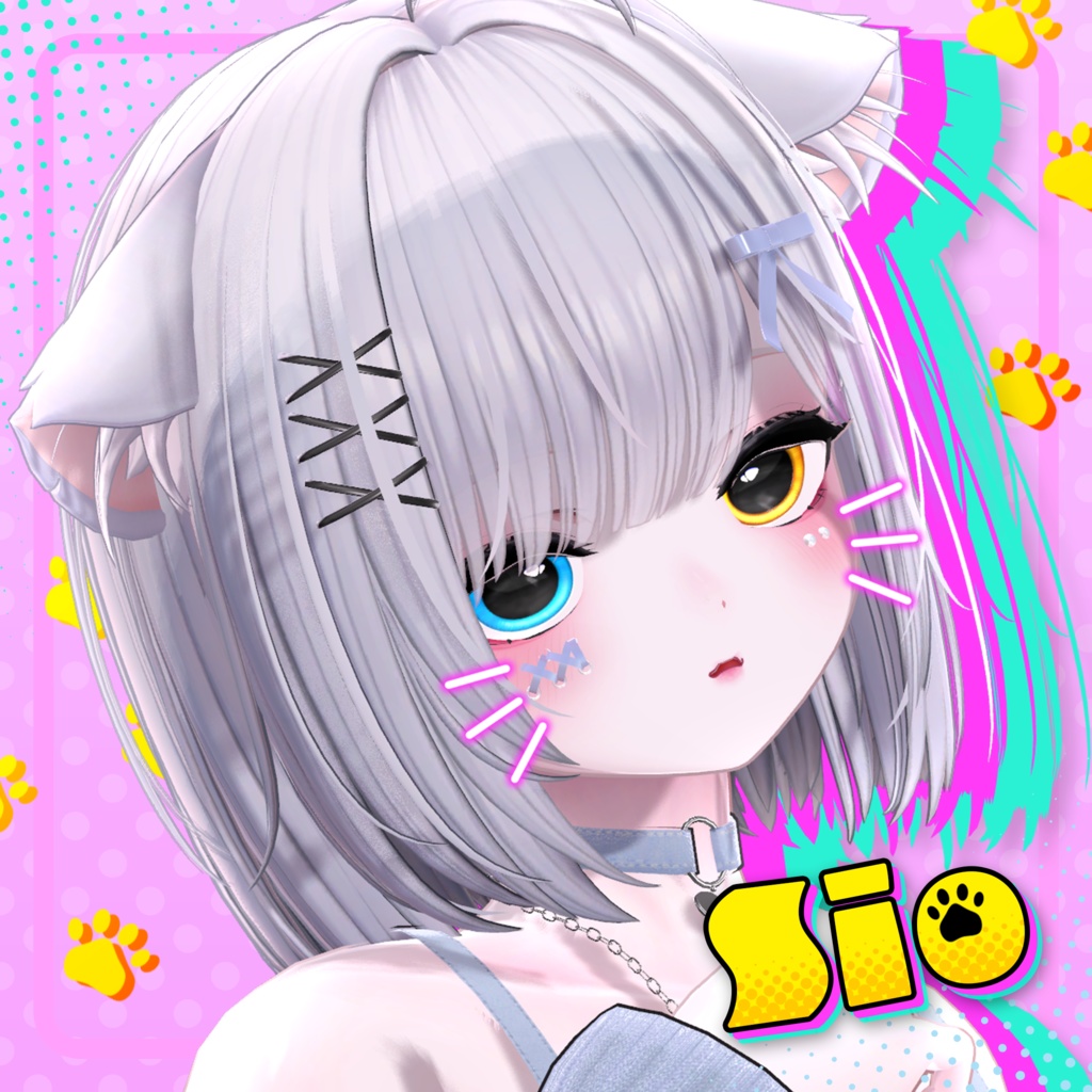 【6Avatars】Cat's Round Eye