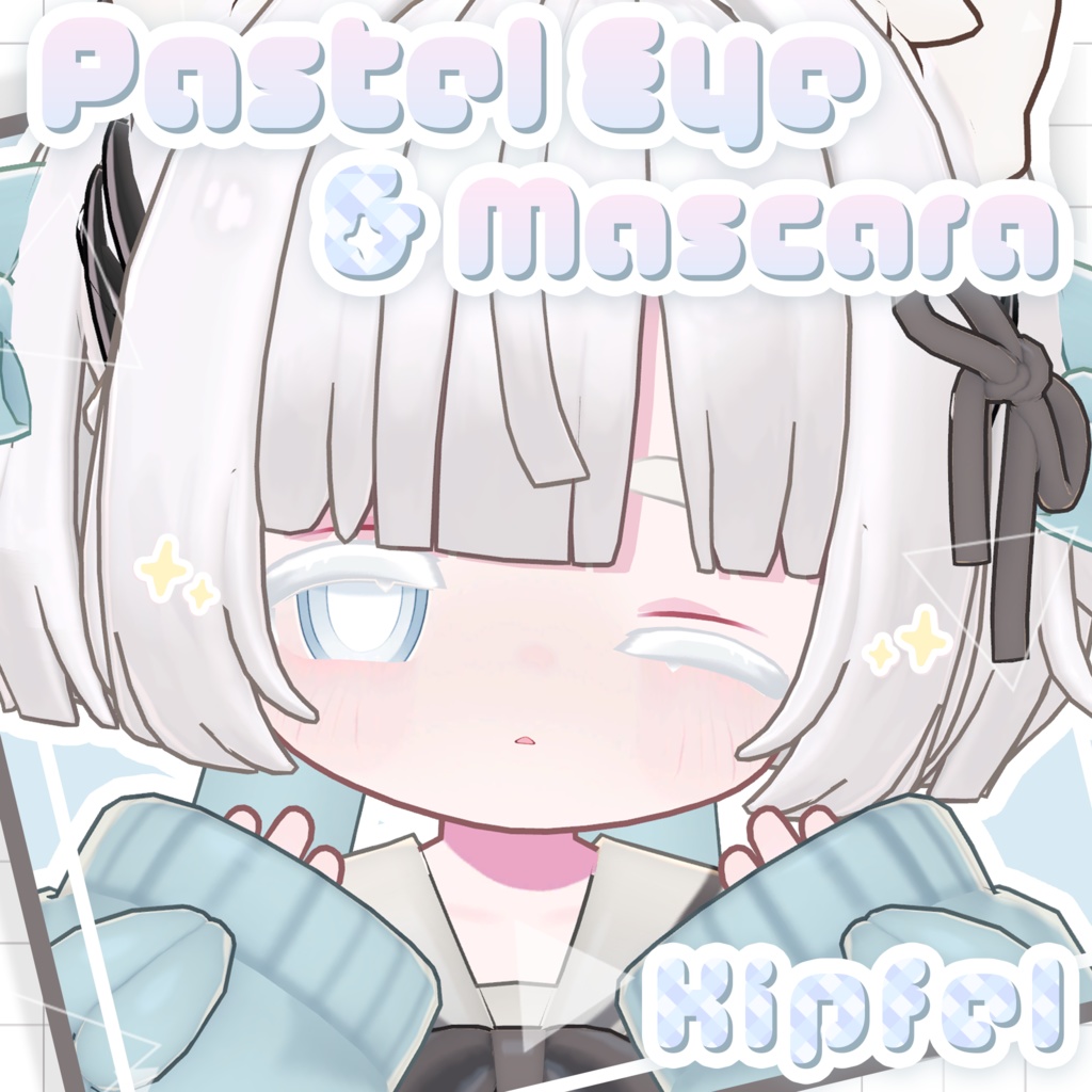 【Kipfel / キプフェル 】Pastel Eye & Mascara Texture