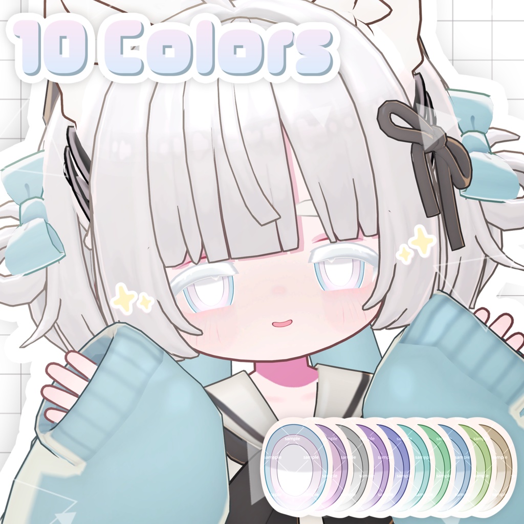 【Kipfel / キプフェル 】Pastel Eye & Mascara Texture