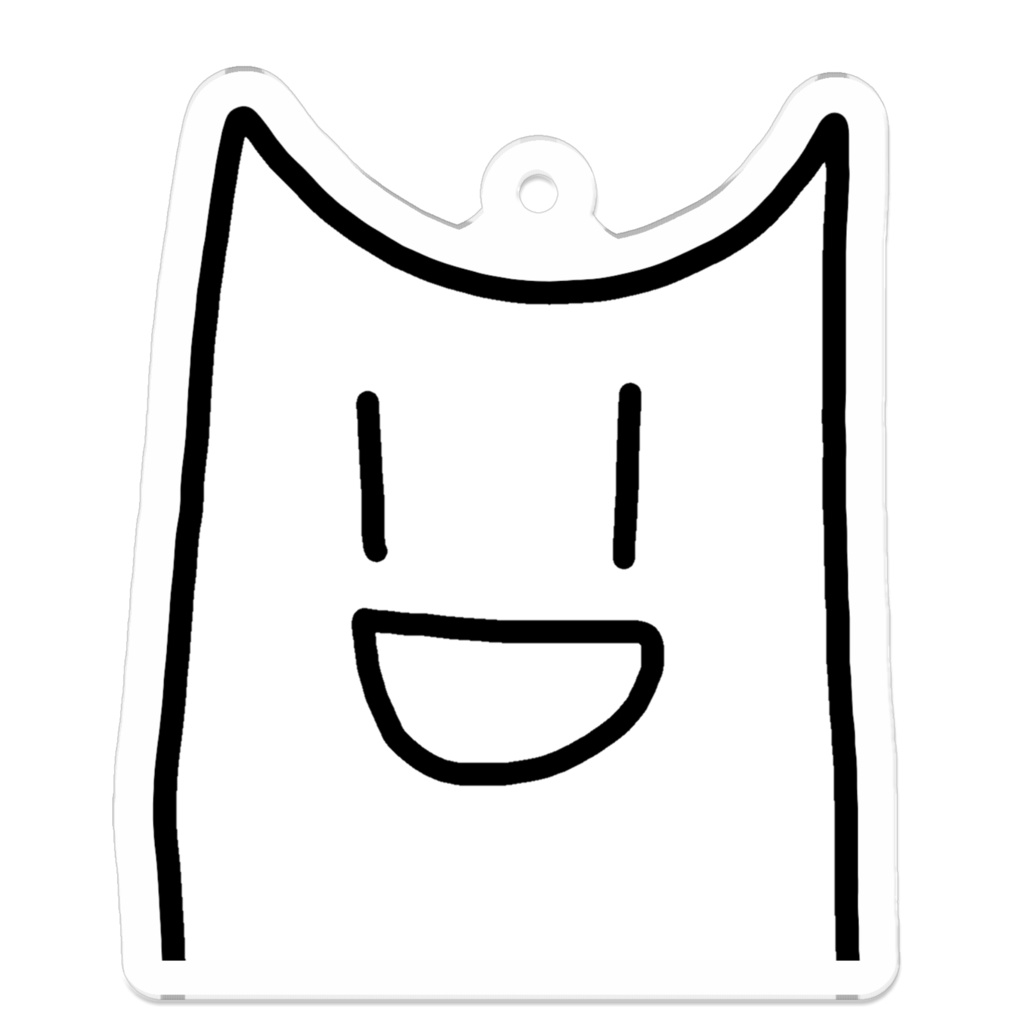 ふとんねこアクリルキーホルダー