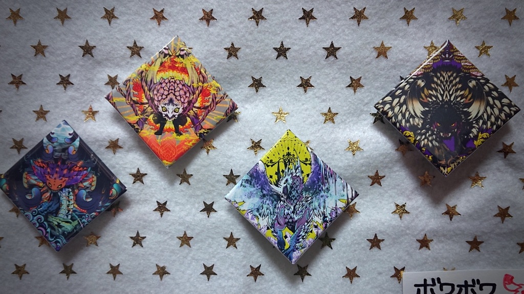 【MHW:I】モンハン古龍缶バッジ