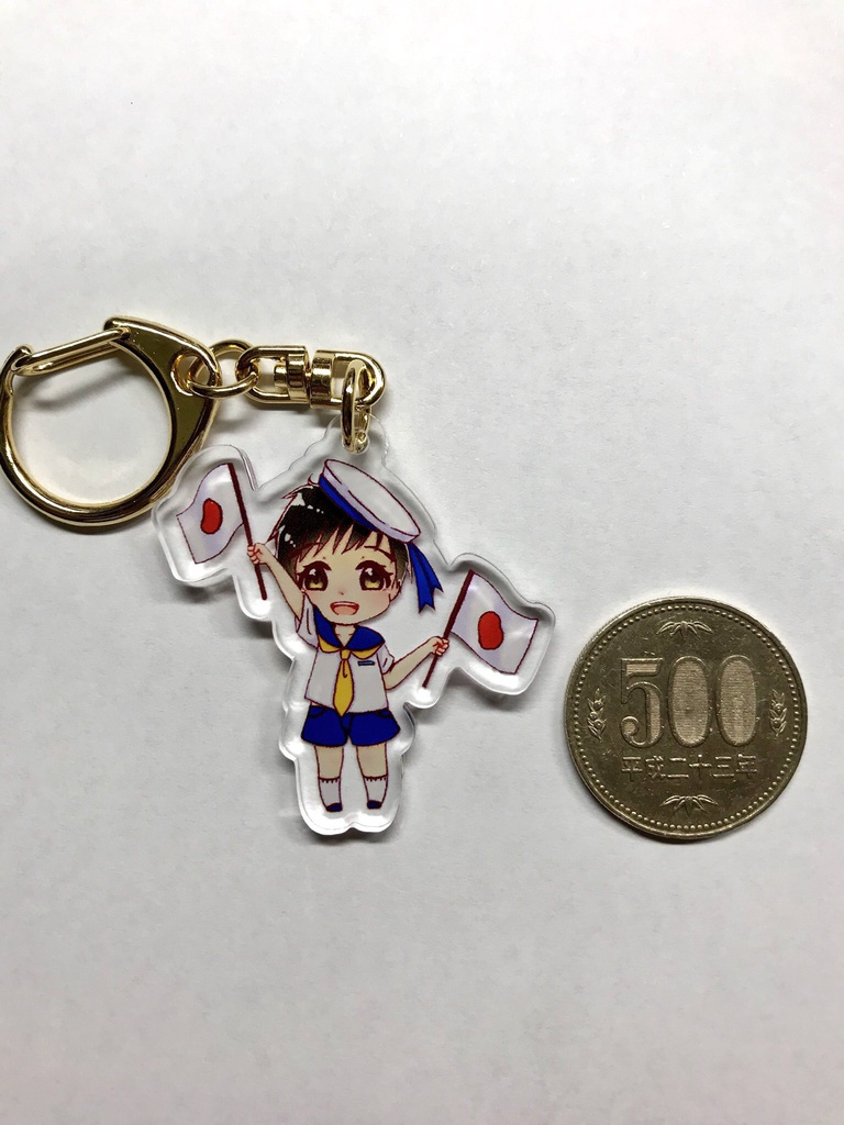 セーラー旗振りアクキー[勝生勇利]