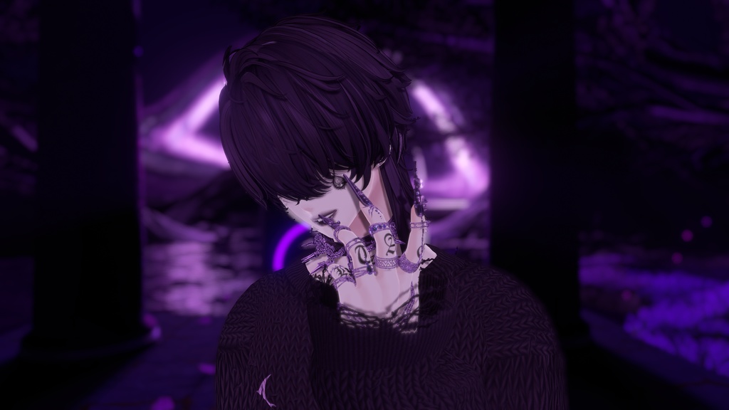 【水瀬(Minase)】 finger tattoo vol.1