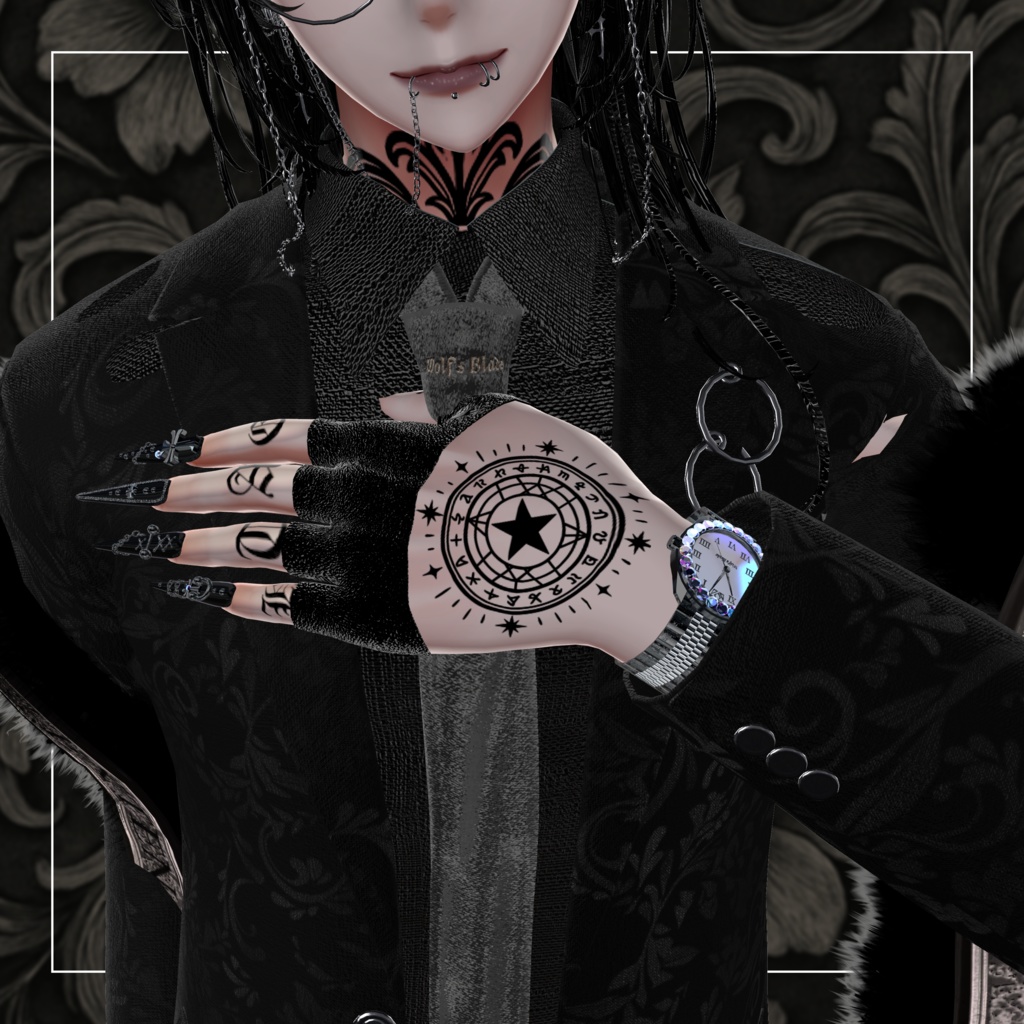 【水瀬(Minase)】magic circle tattoo vol.1