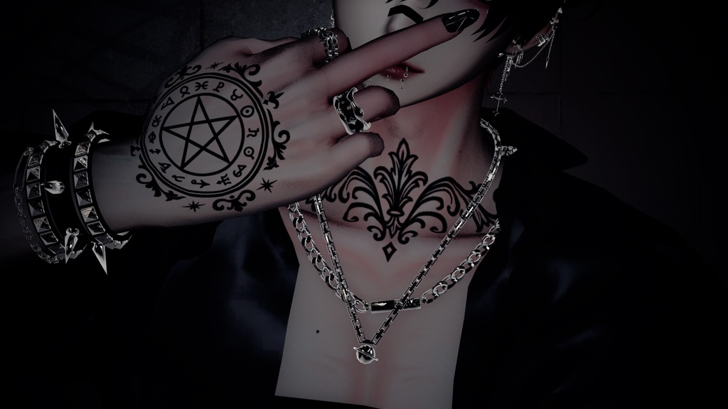【水瀬(Minase)】magic circle tattoo vol.2