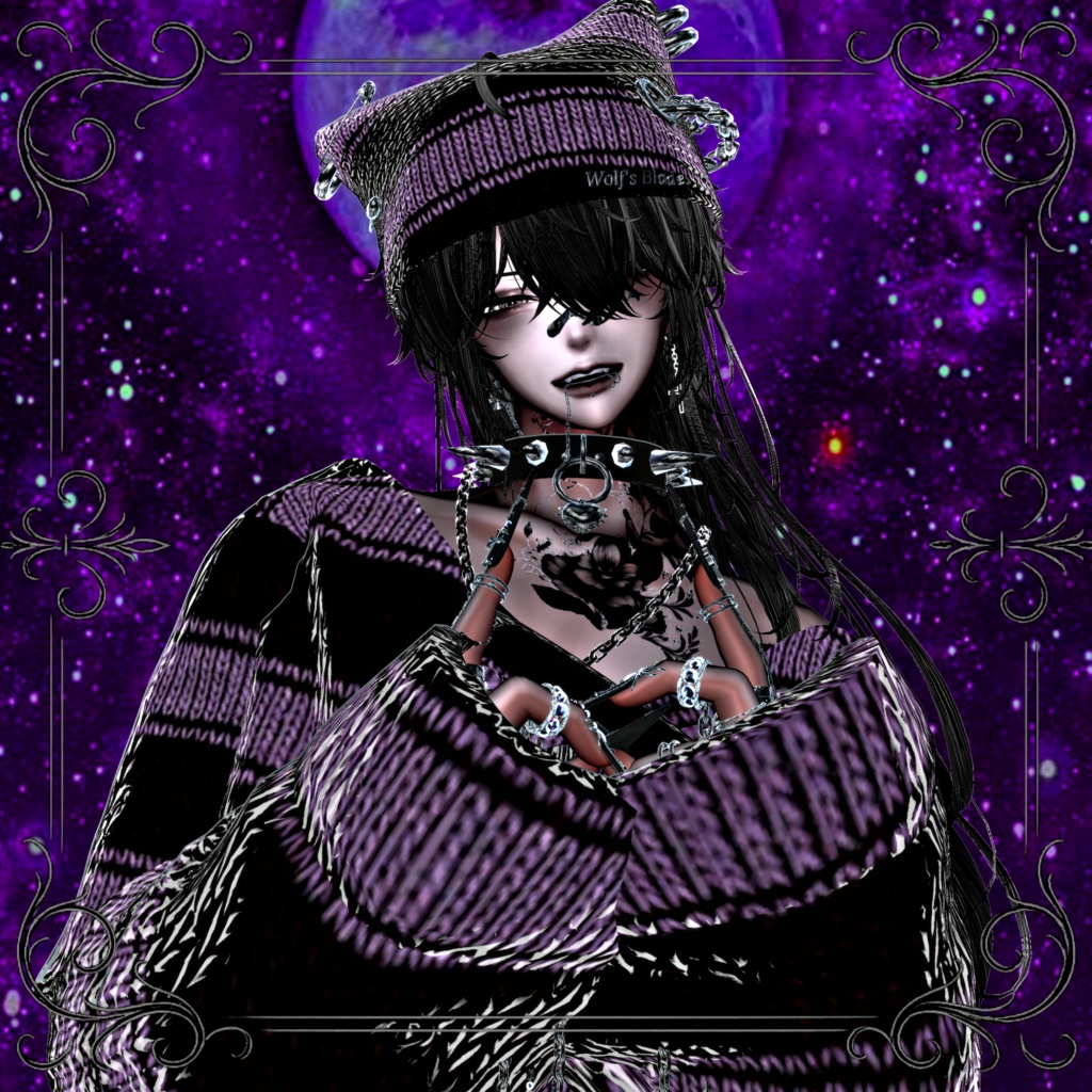 【水瀬(Minase)】lilToon black rim shader setting yamai's edition ver2.0