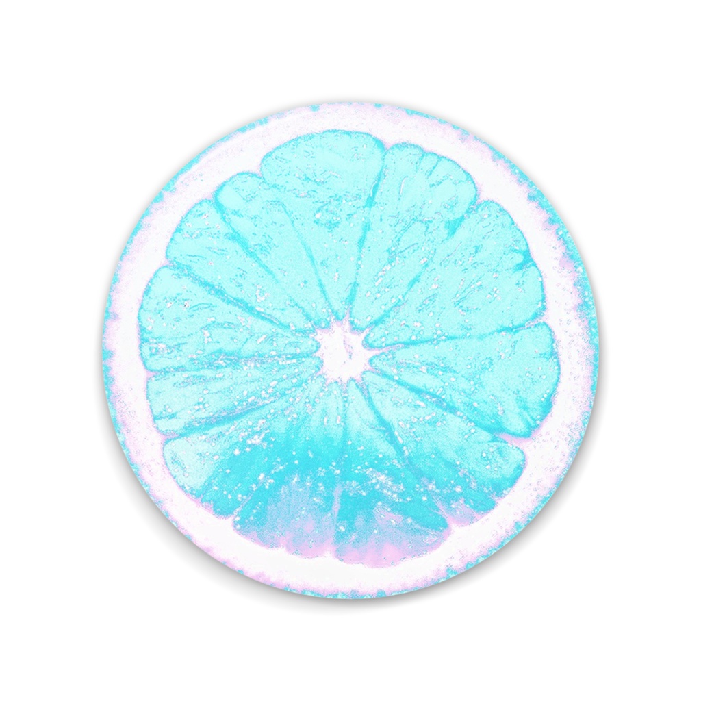 夢色オレンジ丸缶ミラー