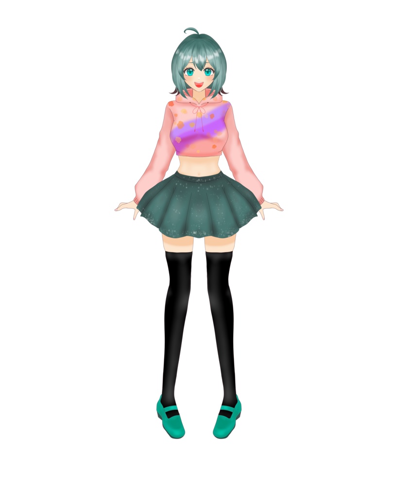 【汎用モデル】元気な女の子【VTS対応】