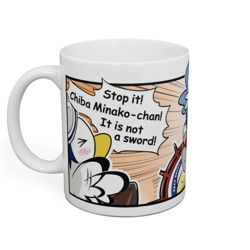 『みなっと!チバミナコちゃん』マグカップ(伝説のオアシスソード)