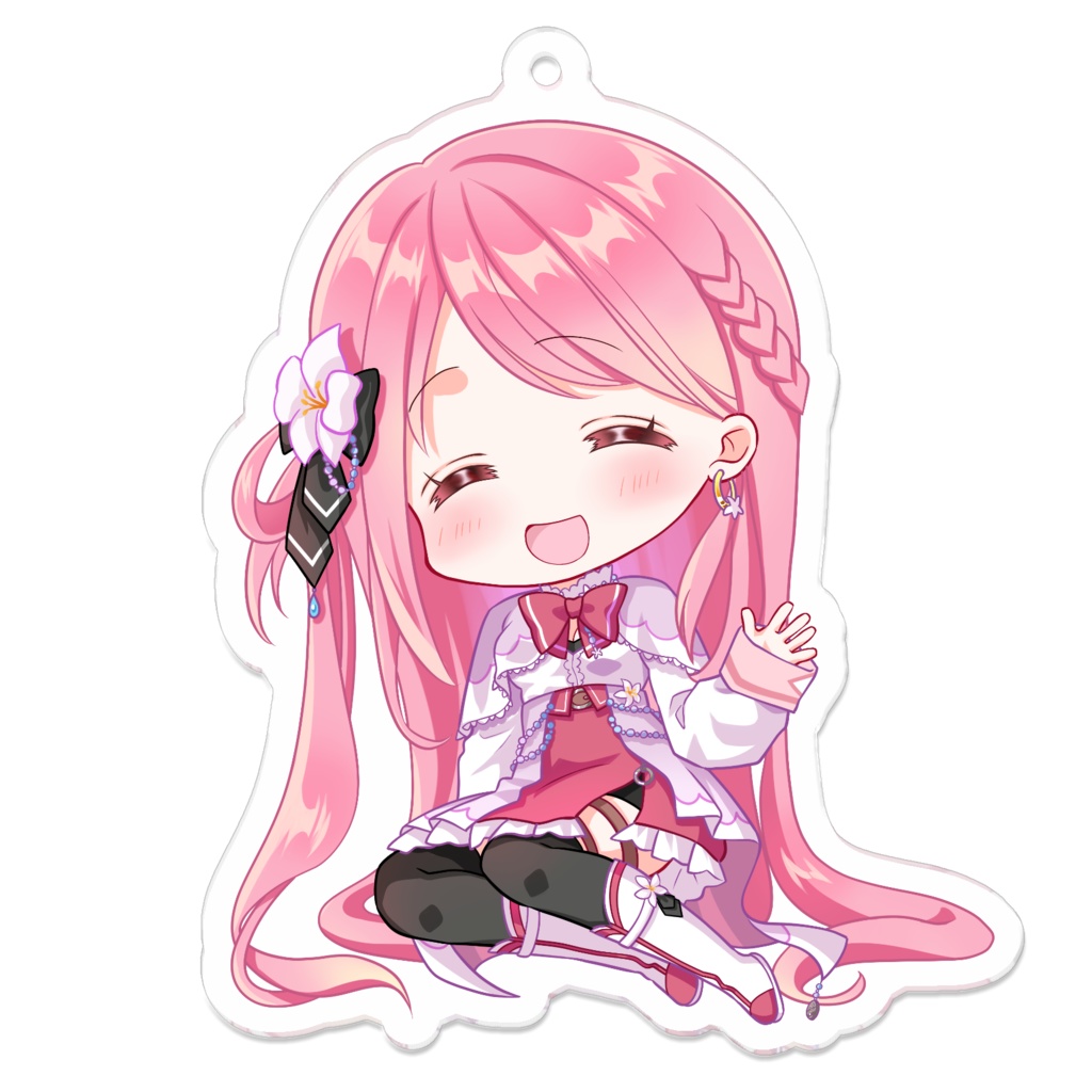 かずみん（にっこり顔）70×70（㎜）